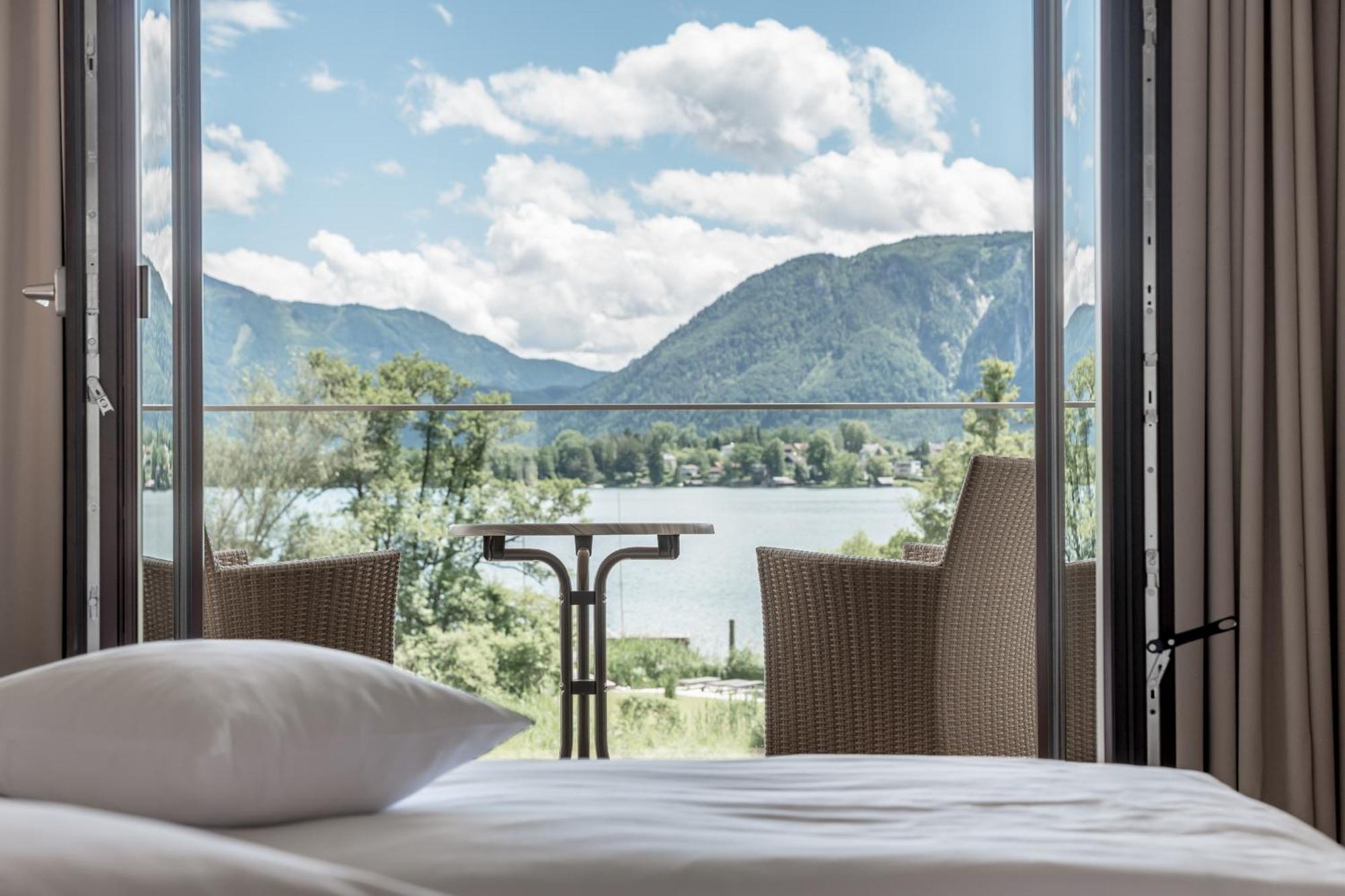 Seehotel Restaurant Lackner Mondsee Exterior photo