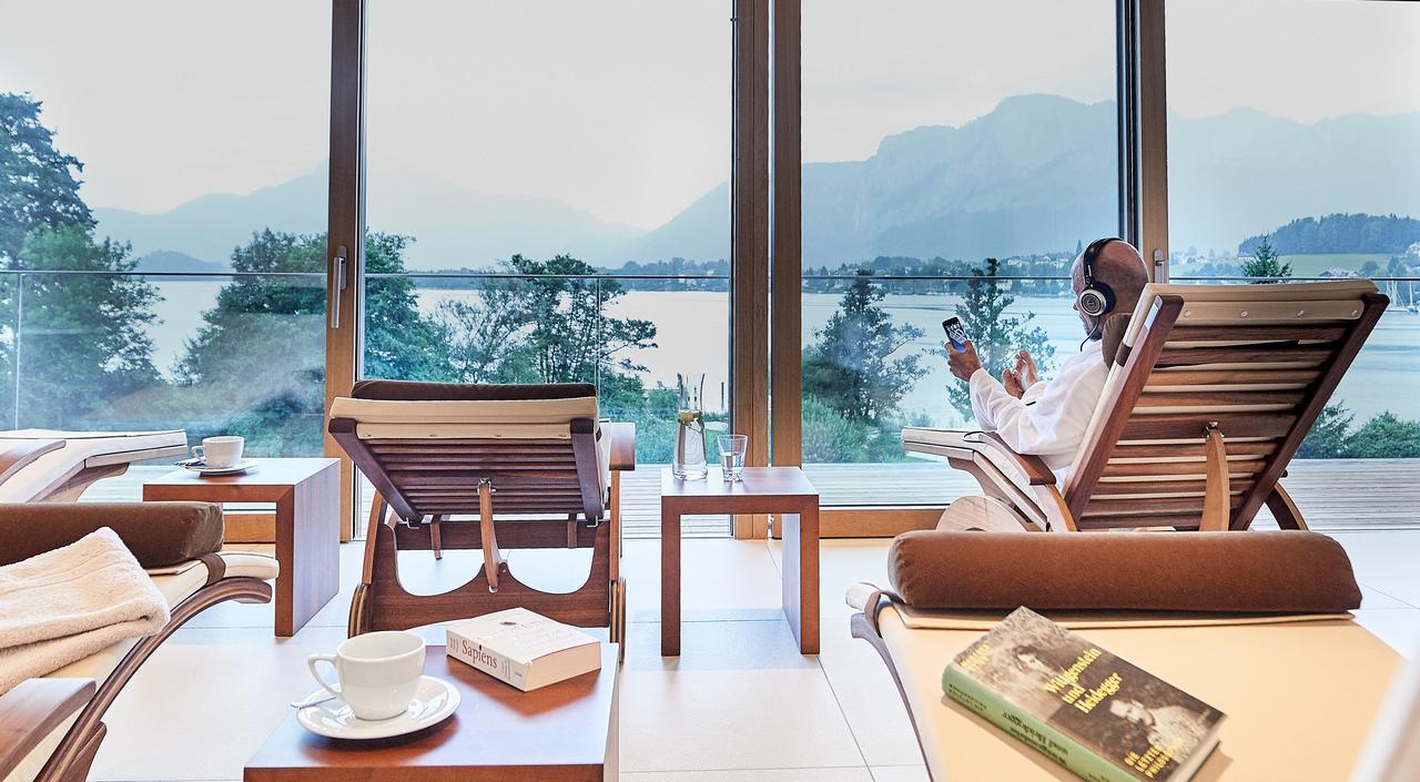 Seehotel Restaurant Lackner Mondsee Exterior photo