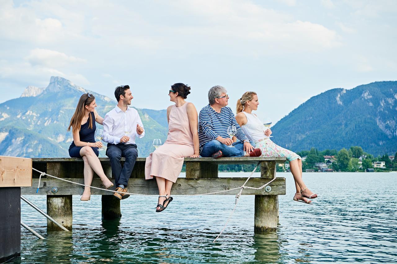 Seehotel Restaurant Lackner Mondsee Exterior photo